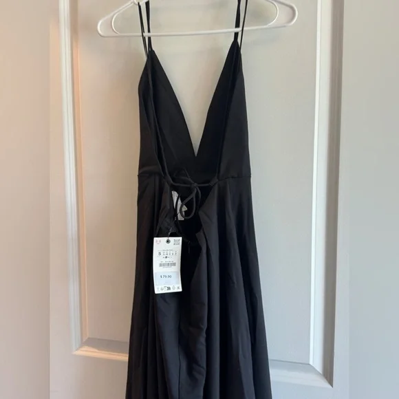 Zara Black Strappy Maxi Dress - Picture 10 of 10